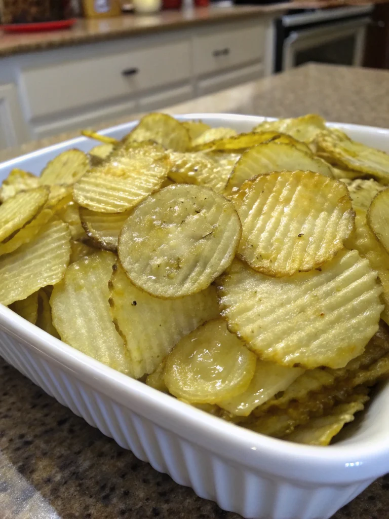 Grandmas Refrigerator Pickle Chips