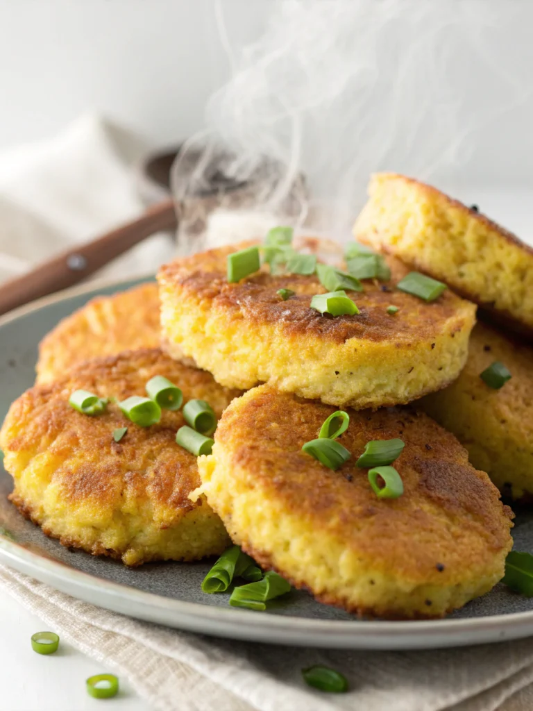 Hot Water Cornbread Patties