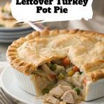 Leftover Turkey Pot Pie pinterest