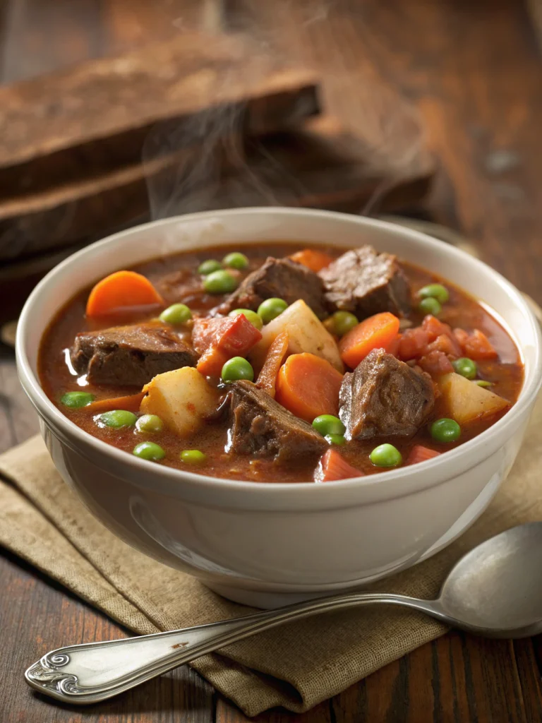 Old Fashioned Beef Vegetable Soup