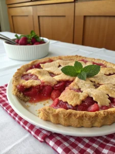 Old Fashioned Rhubarb Pie