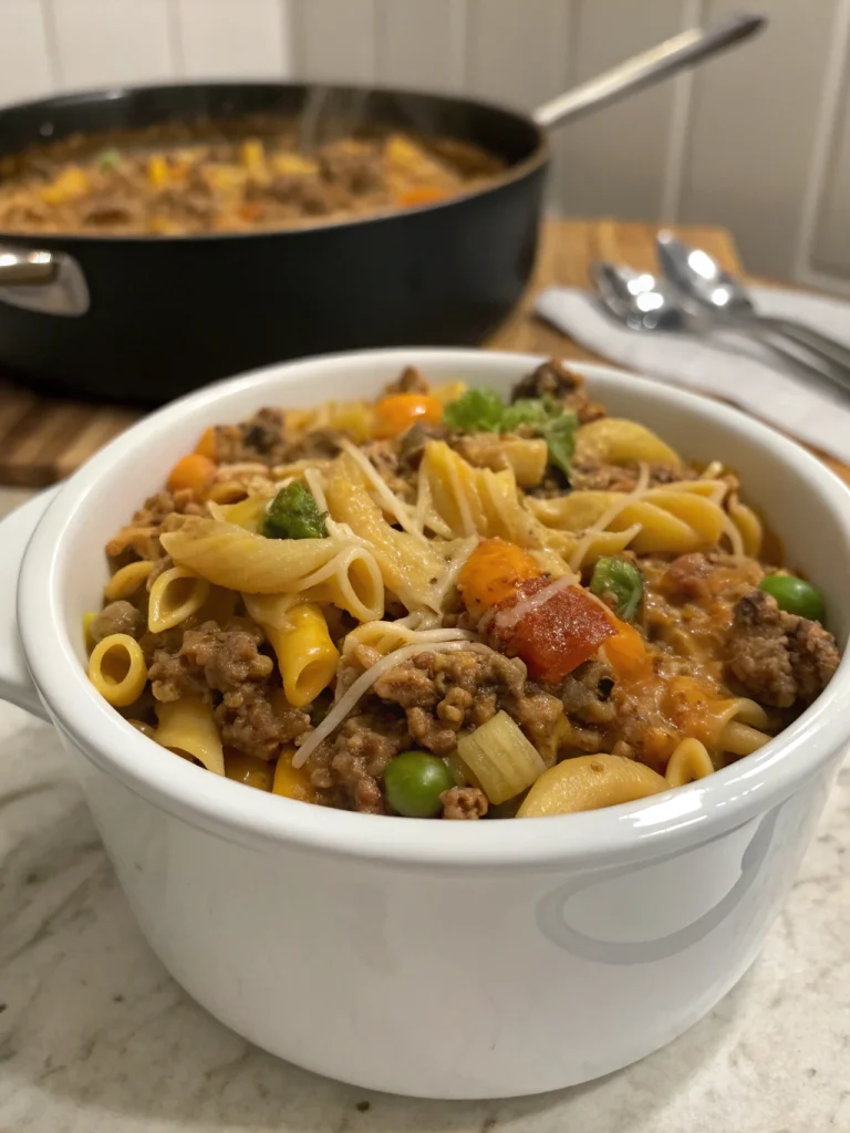 One Pot Hamburger Helper