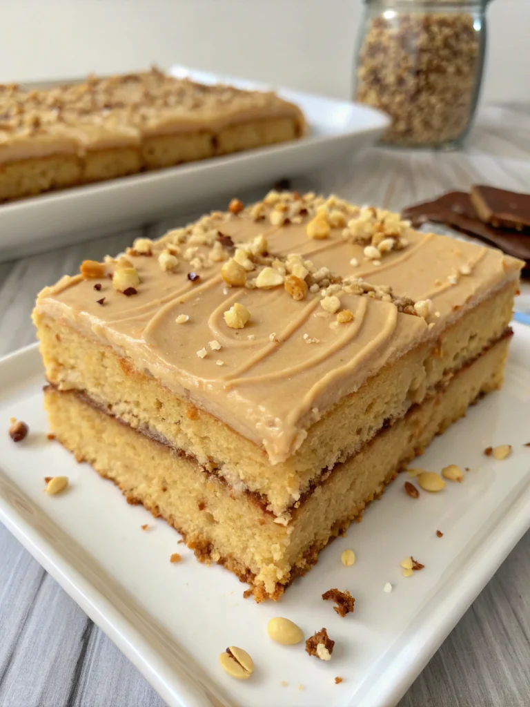 Peanut Butter Sheet Cake