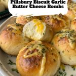 Pillsbury Biscuit Garlic Butter Cheese Bombs pinterest