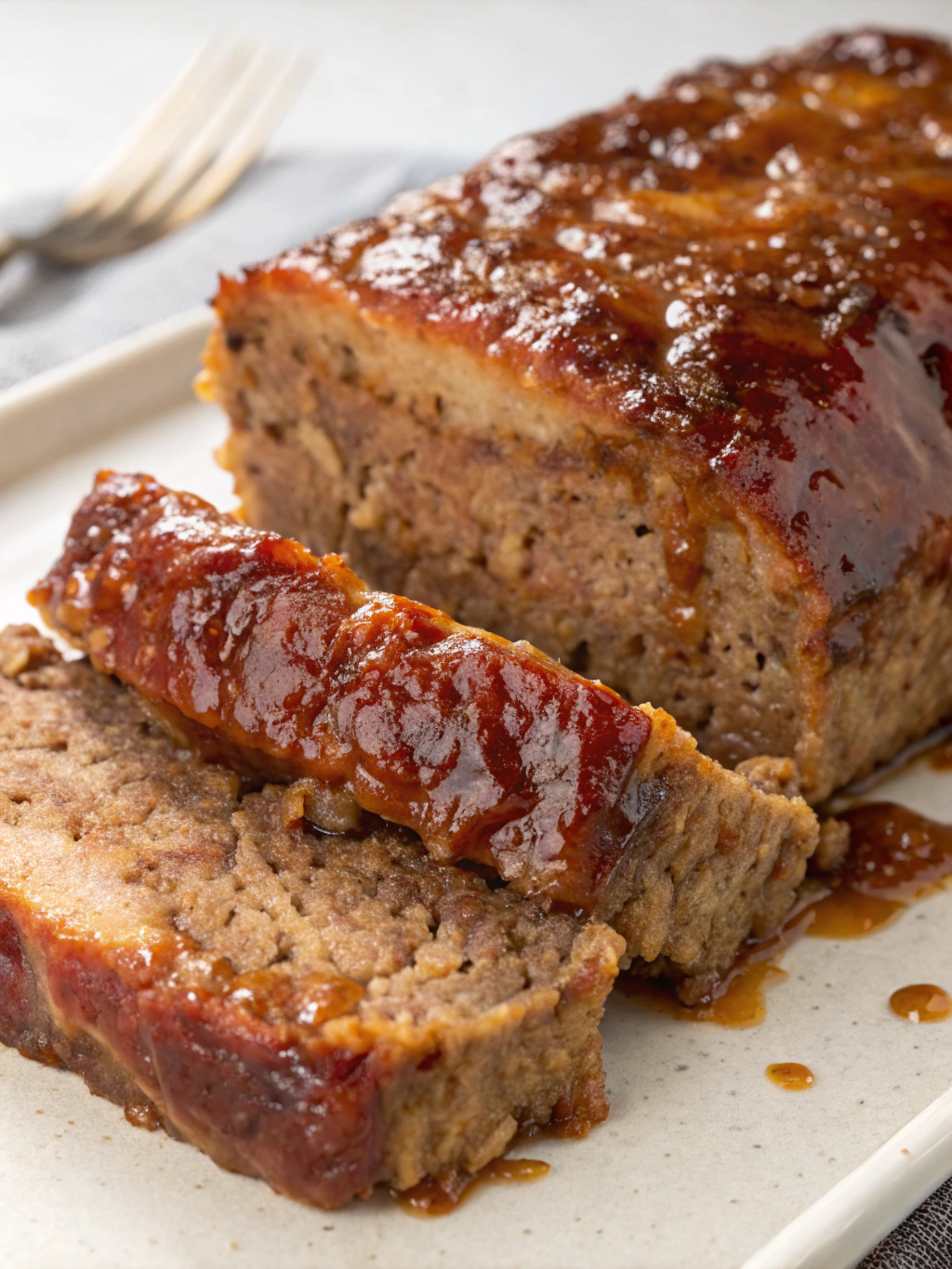 Savory Meatloaf with Brown Sugar
