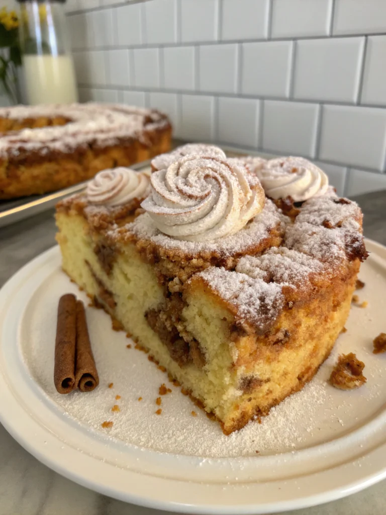 Sour Cream Coffee Cake