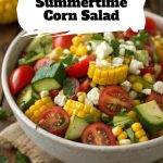 Summertime Corn Salad pinterest