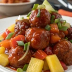 Sweet and Sour Meatballs Recipe 1