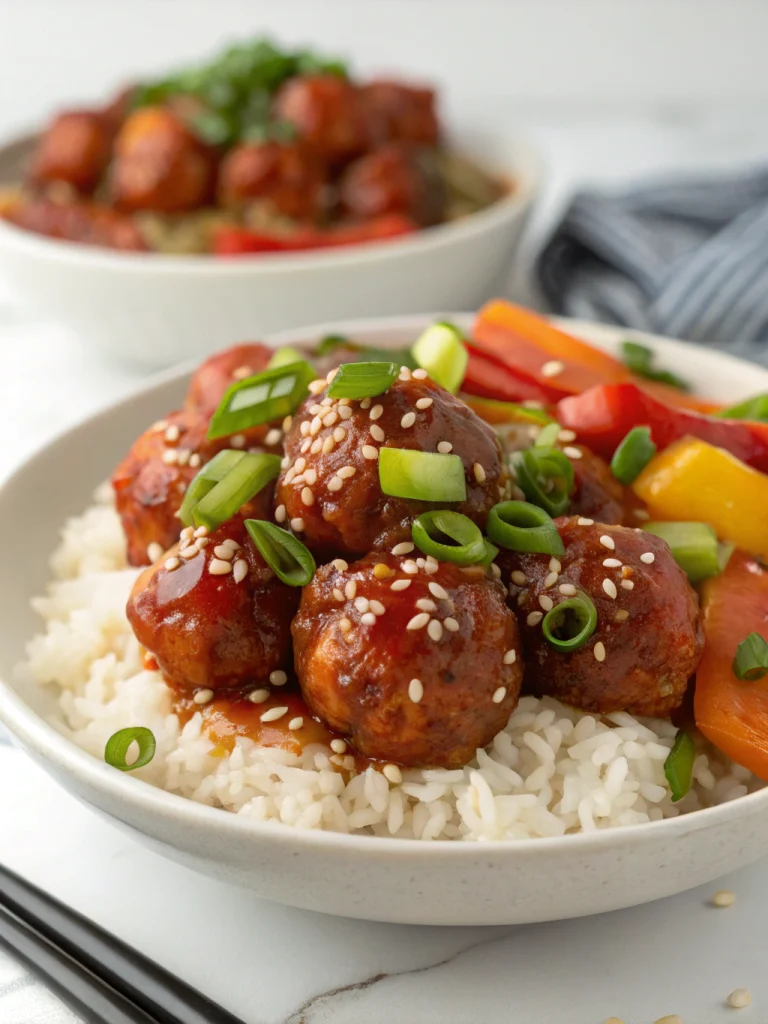 Sweet and Sour Meatballs Recipe
