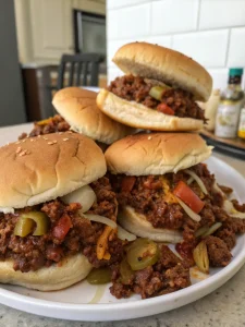 Tangy Homemade Sloppy Joes