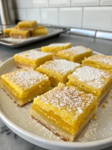The BEST Lemon Bars Recipe