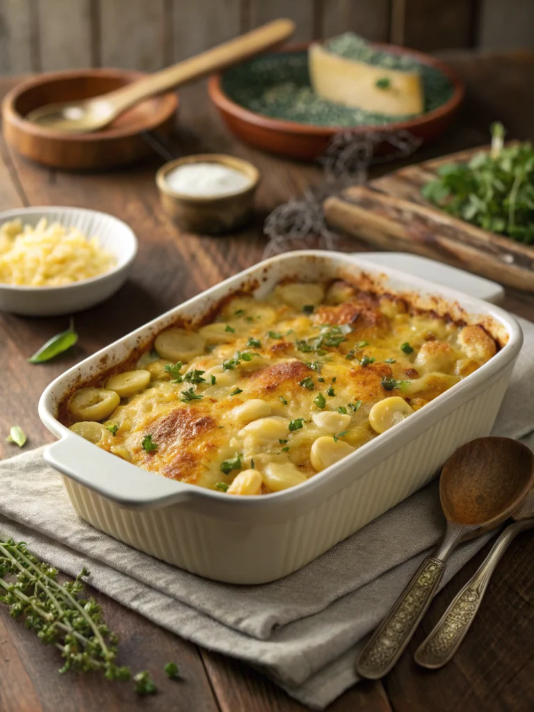 Buttery Lima Bean Casserole