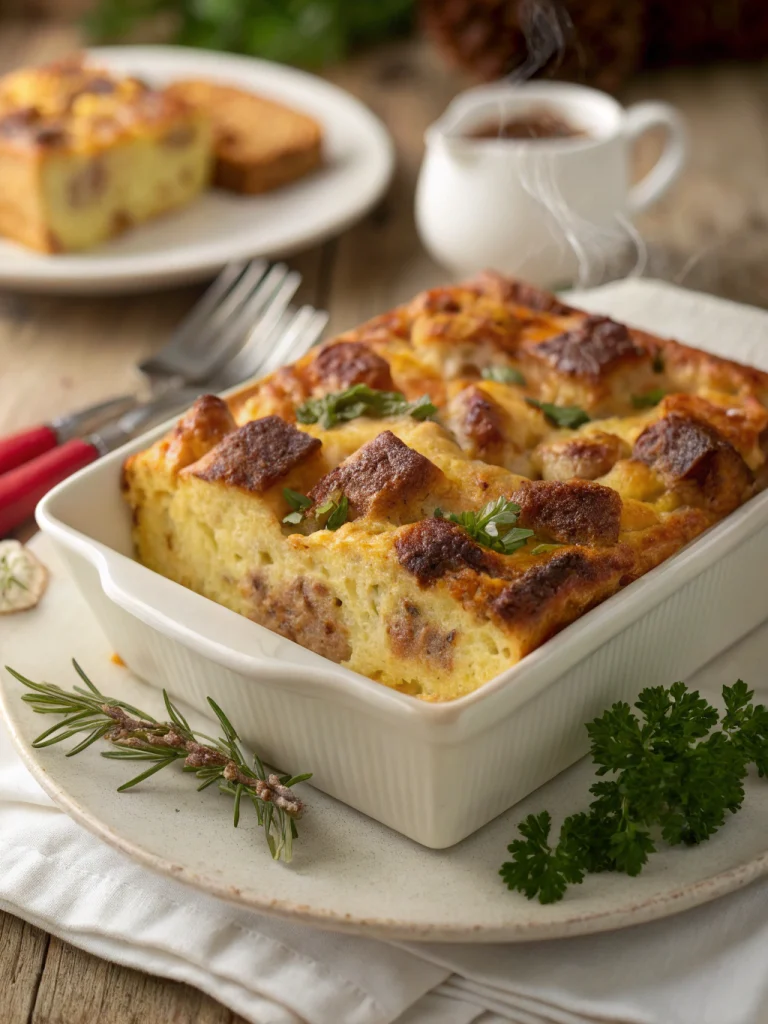 Christmas Morning Sausage Casserole