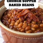Church Supper Baked Beans pinterest
