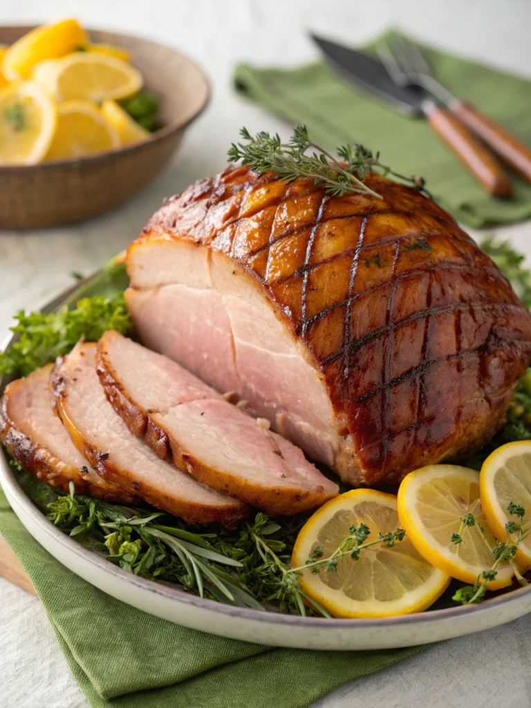 Easter Ham With Brown Sugar