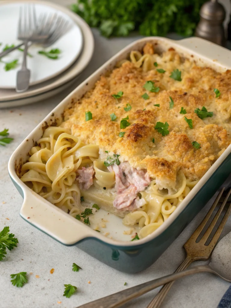 Easy Weeknight Tuna Casserole
