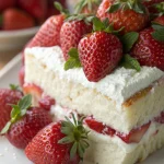 Fresh Strawberry Angel Food 1