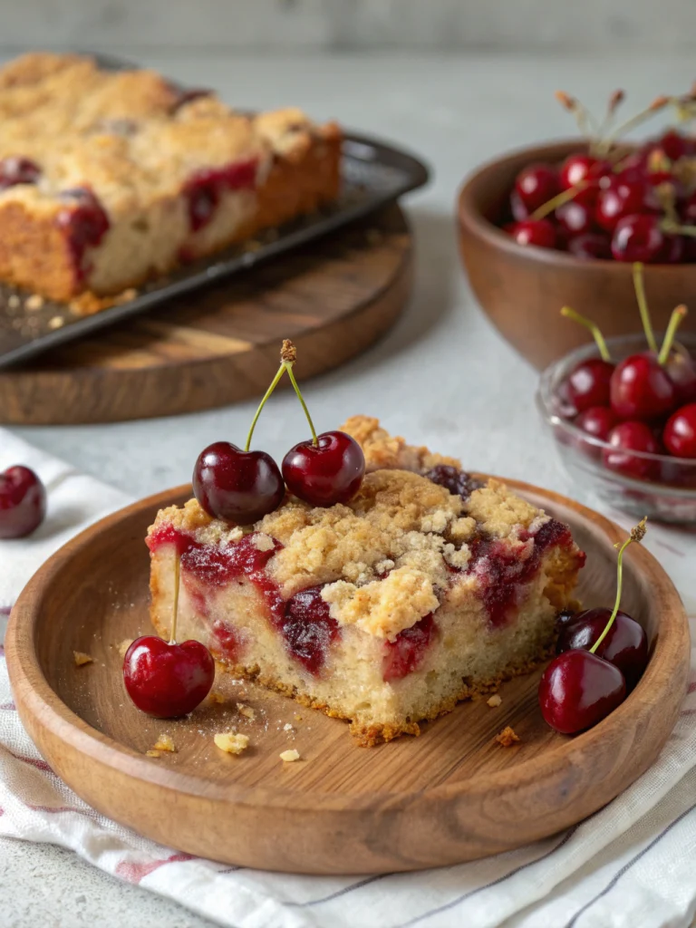 Grandmas Cherry Dump Cake