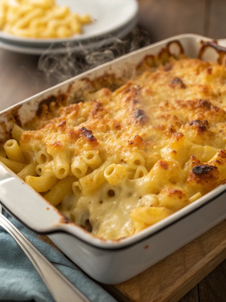Homestyle Macaroni Cheese Bake