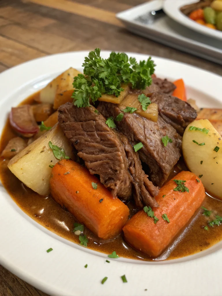 Old Fashioned Beef Pot Roast