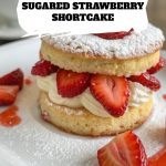 Sugared Strawberry Shortcake pinterest