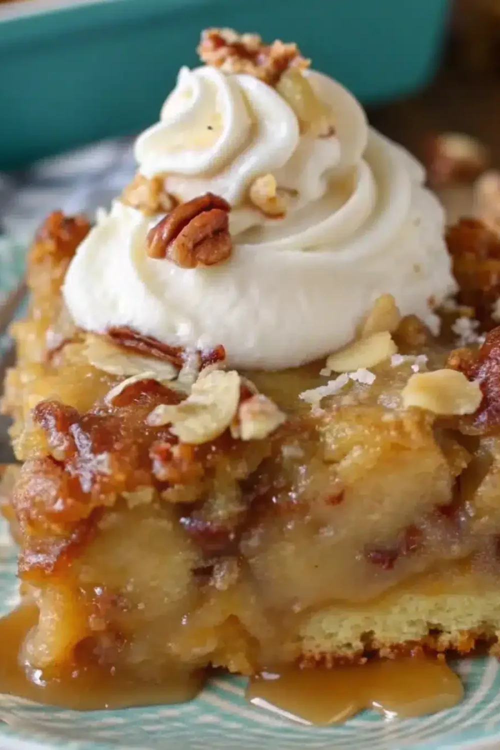 10 drunk pecan pie bread pudding