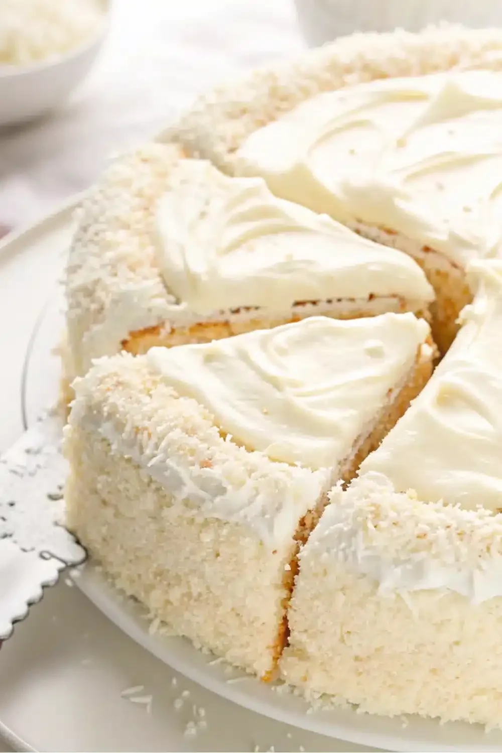 11 coconut cake with cream cheese frosting