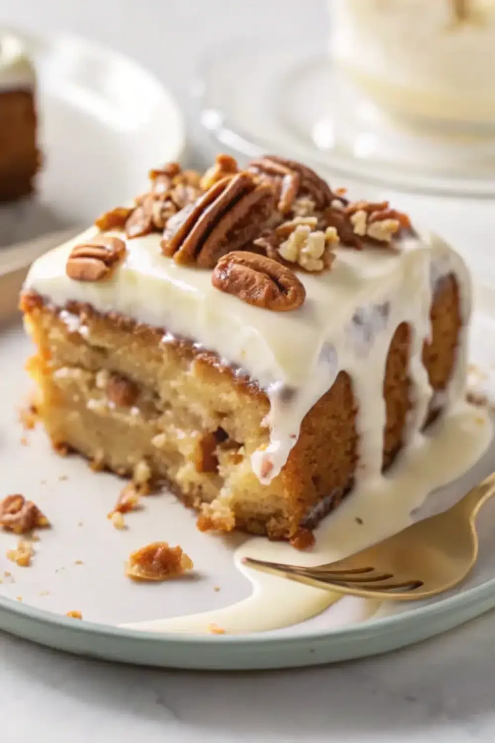 14 pecan praline cake