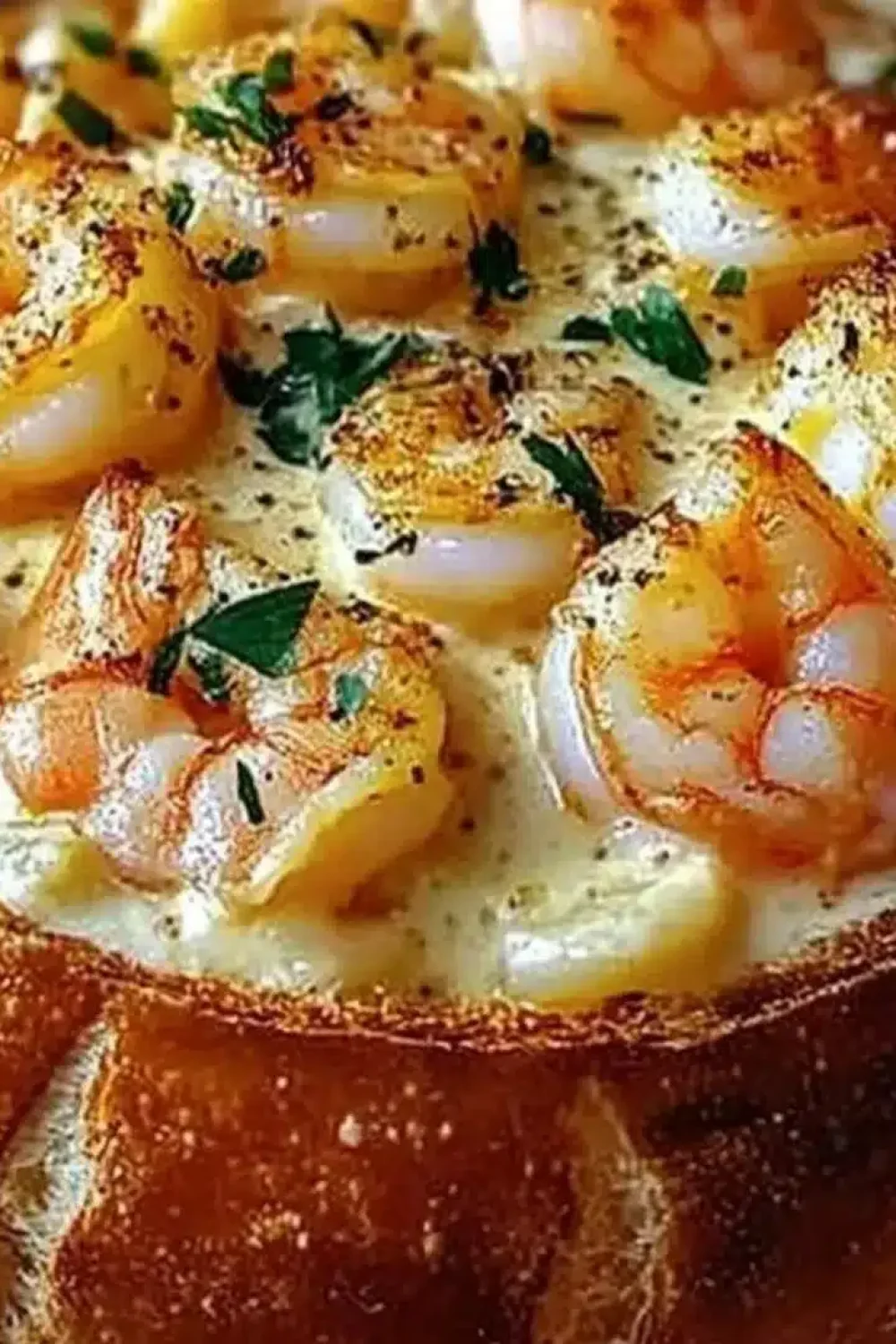 15 stuffed seafood bread bowl 1