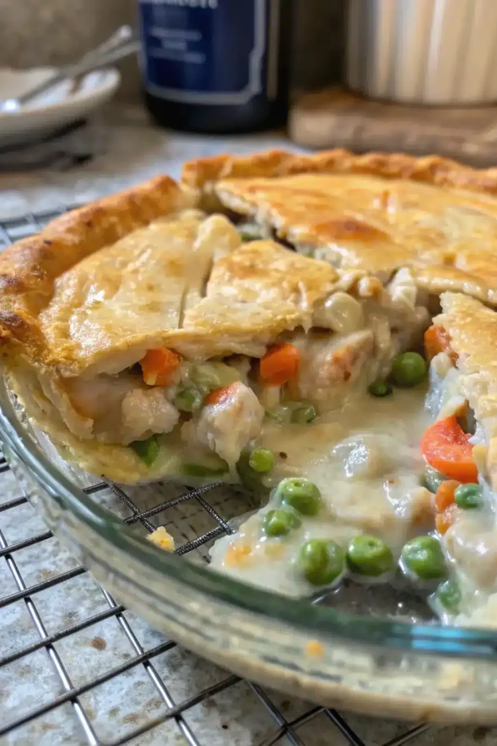 16 chicken pot pie bake