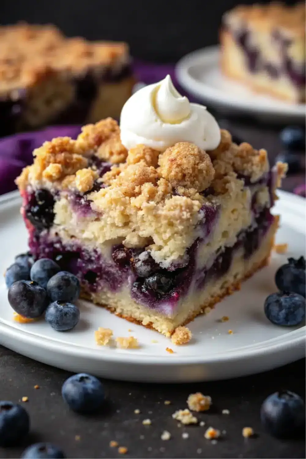 20 blue ribbon blueberry coffee cake 1