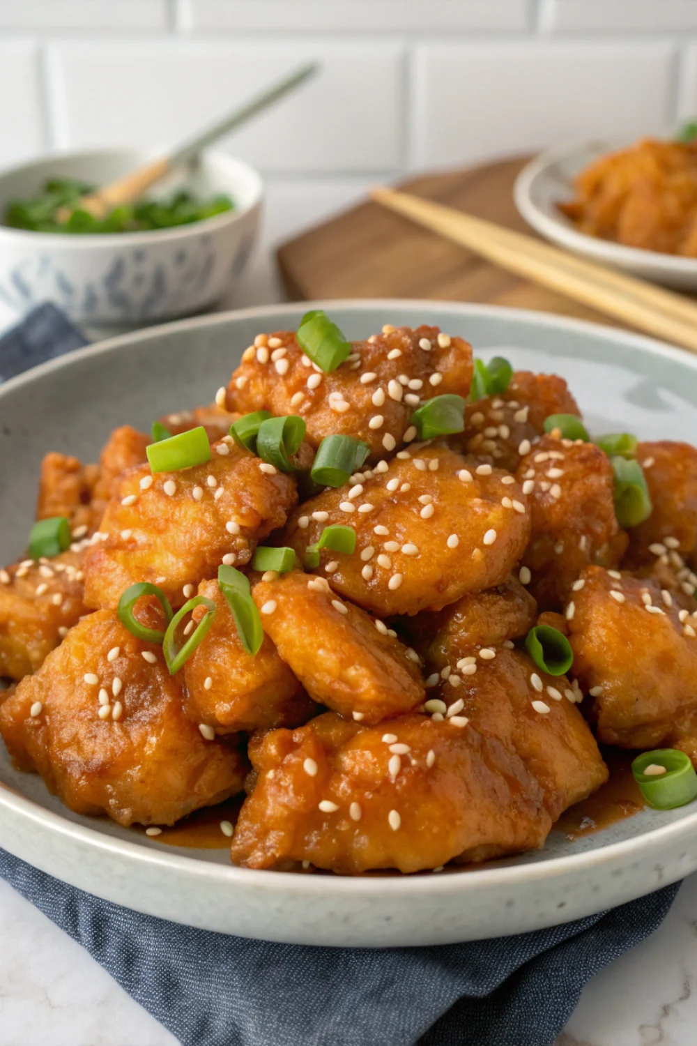 3-Ingredient Orange Chicken