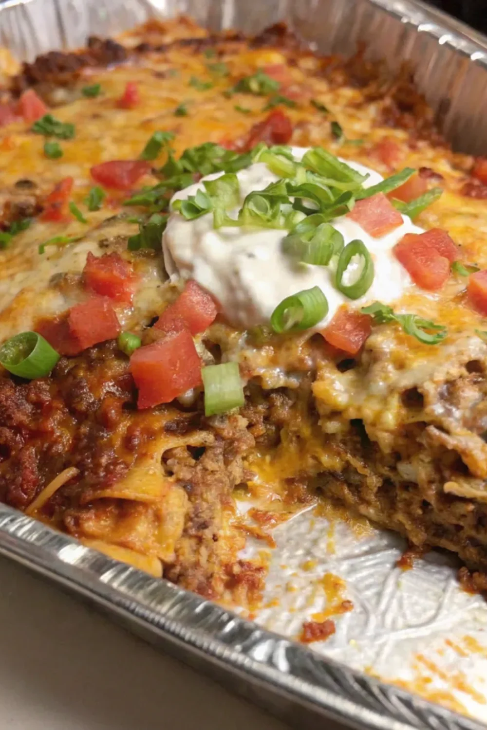 3 walking taco casserole