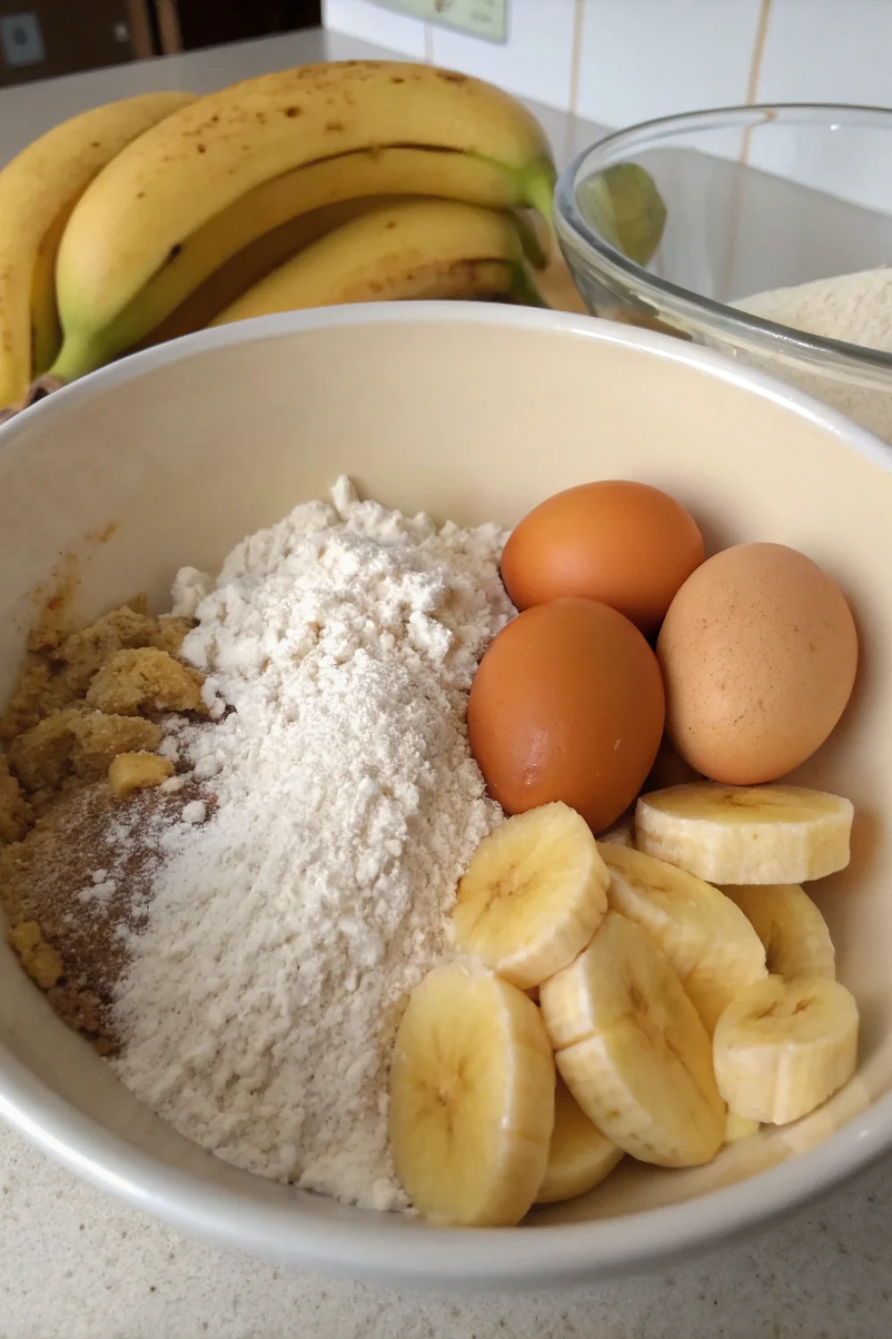 4 ingredient banana bread