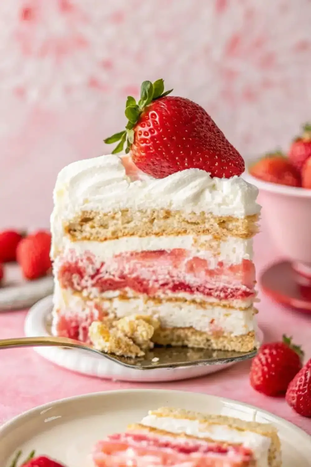 8 strawberry cream cheese icebox cake recipe 1