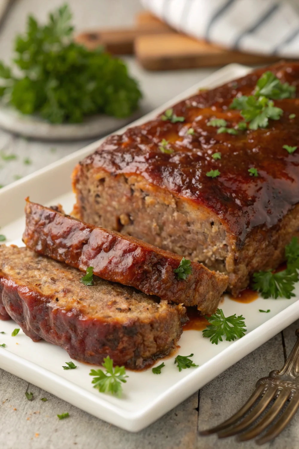 Brown Sugar Glazed Meatloaf