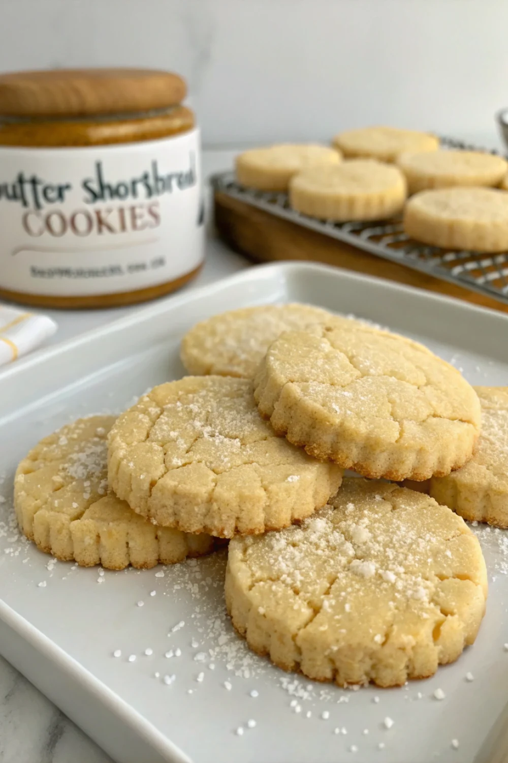 Butter Shortbread Cookies