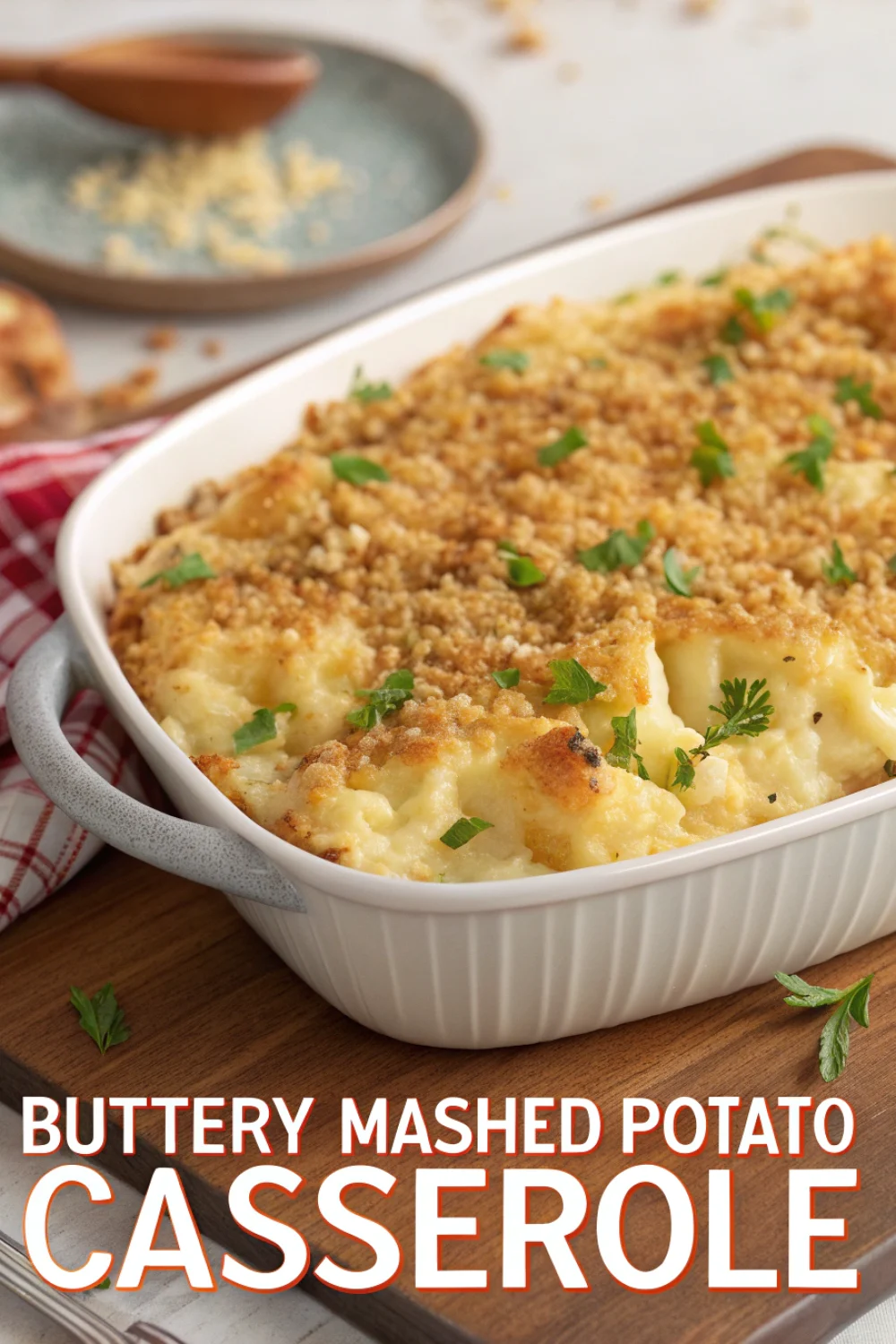 Buttery Mashed Potato Casserole