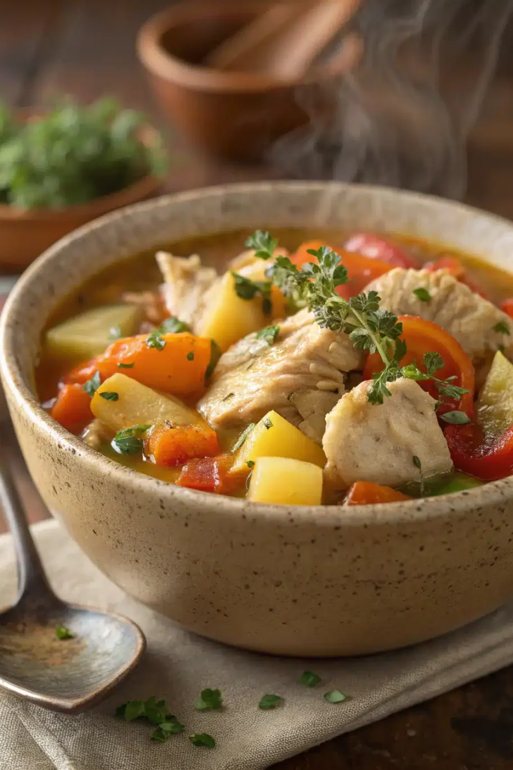 Chicken and Veggie Stew