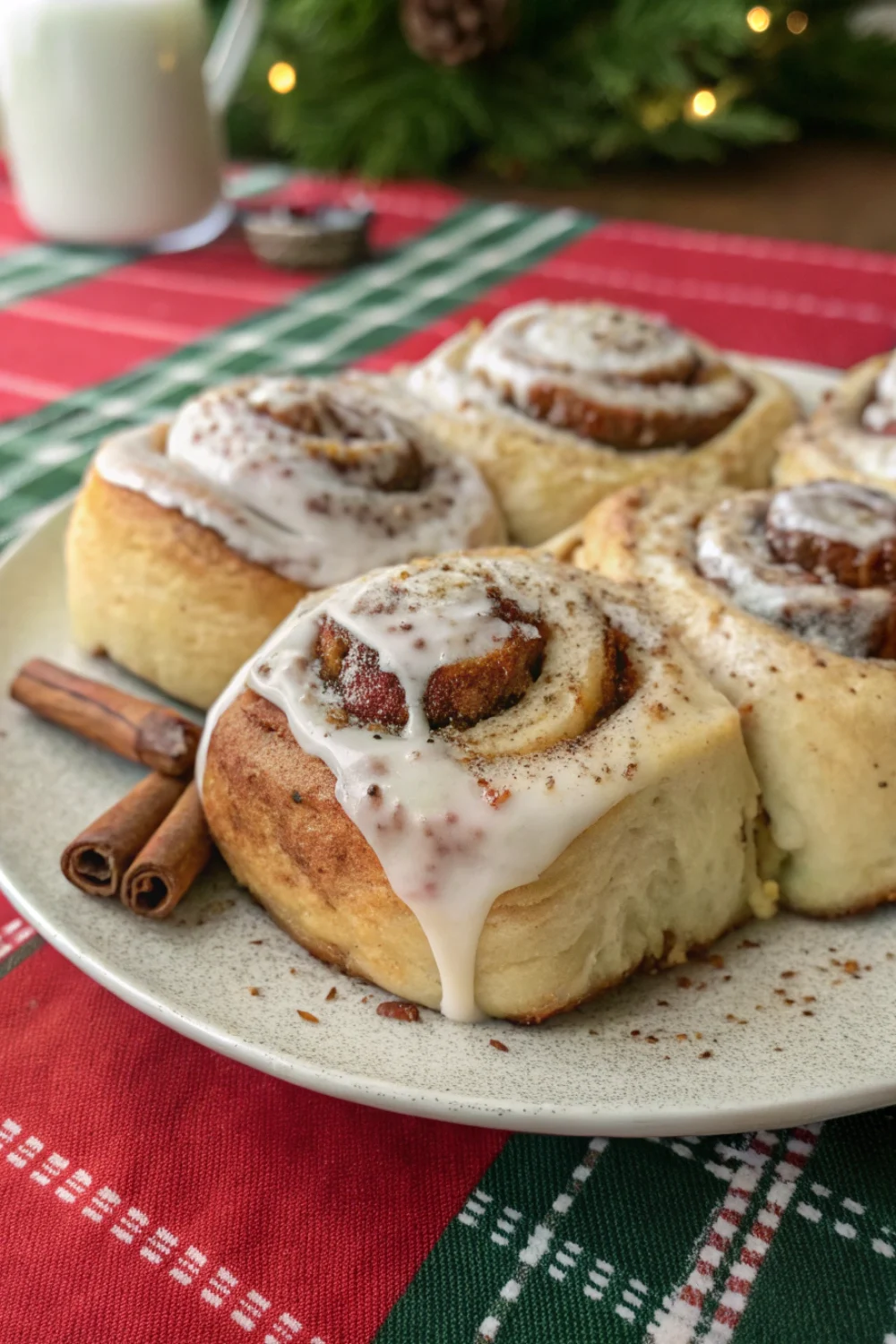 Christmas Morning Cinnamon Rolls