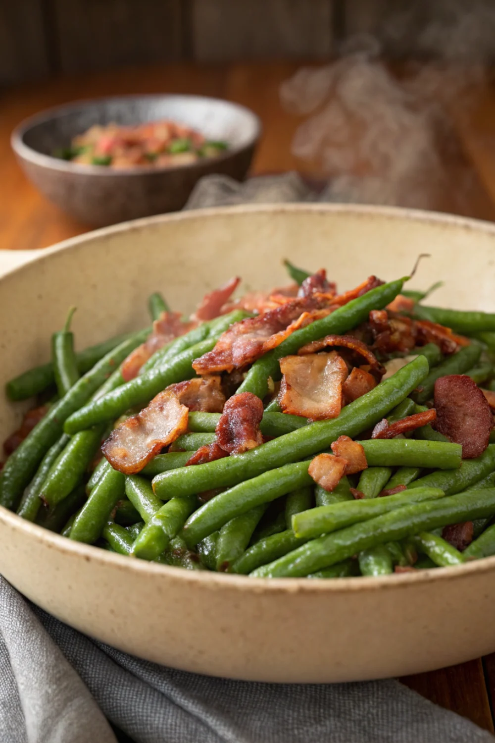 Country Green Beans and Bacon