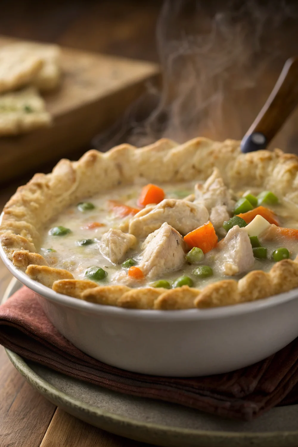 Creamy Chicken Pot Pie Soup