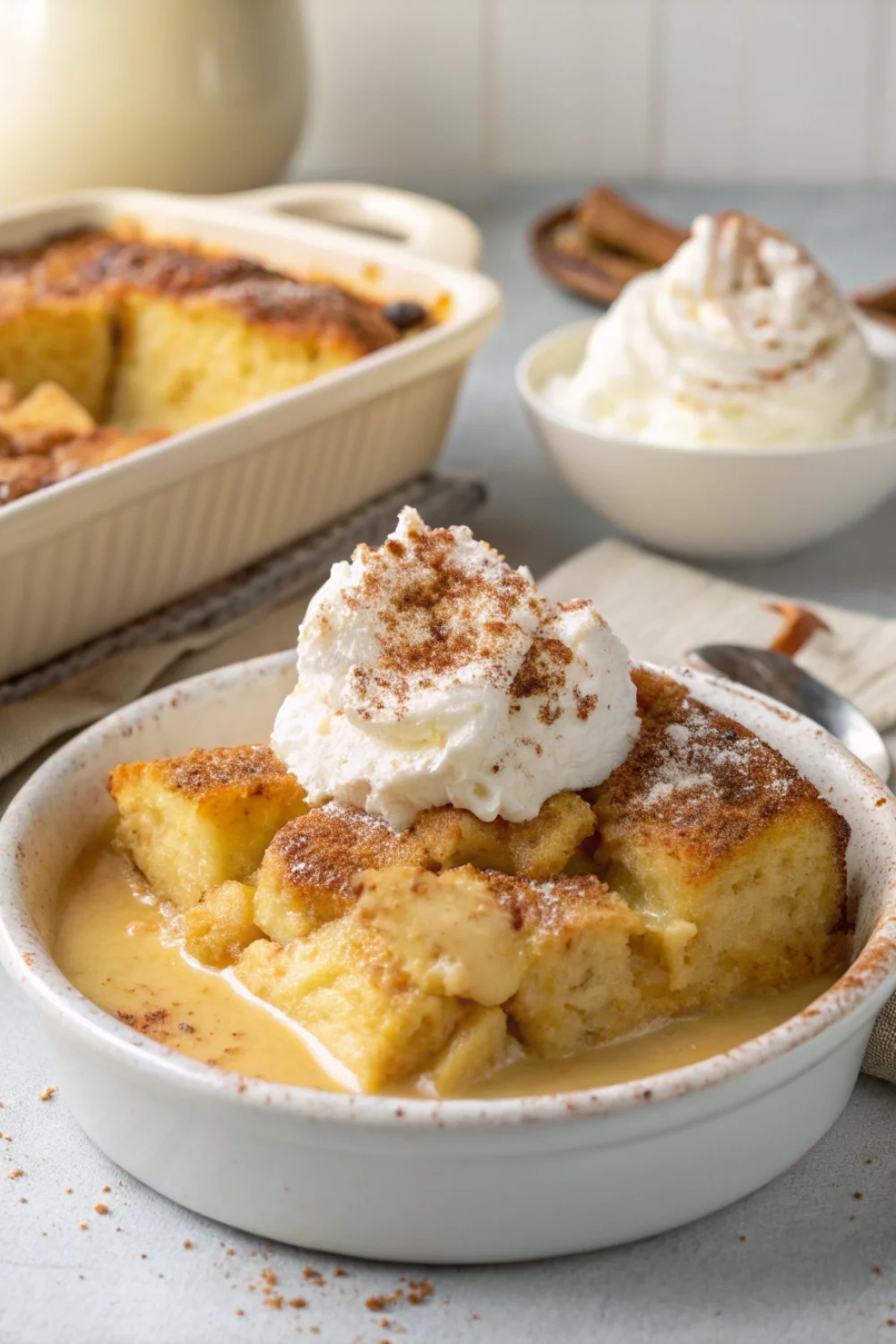 Creamy Custard Bread Pudding