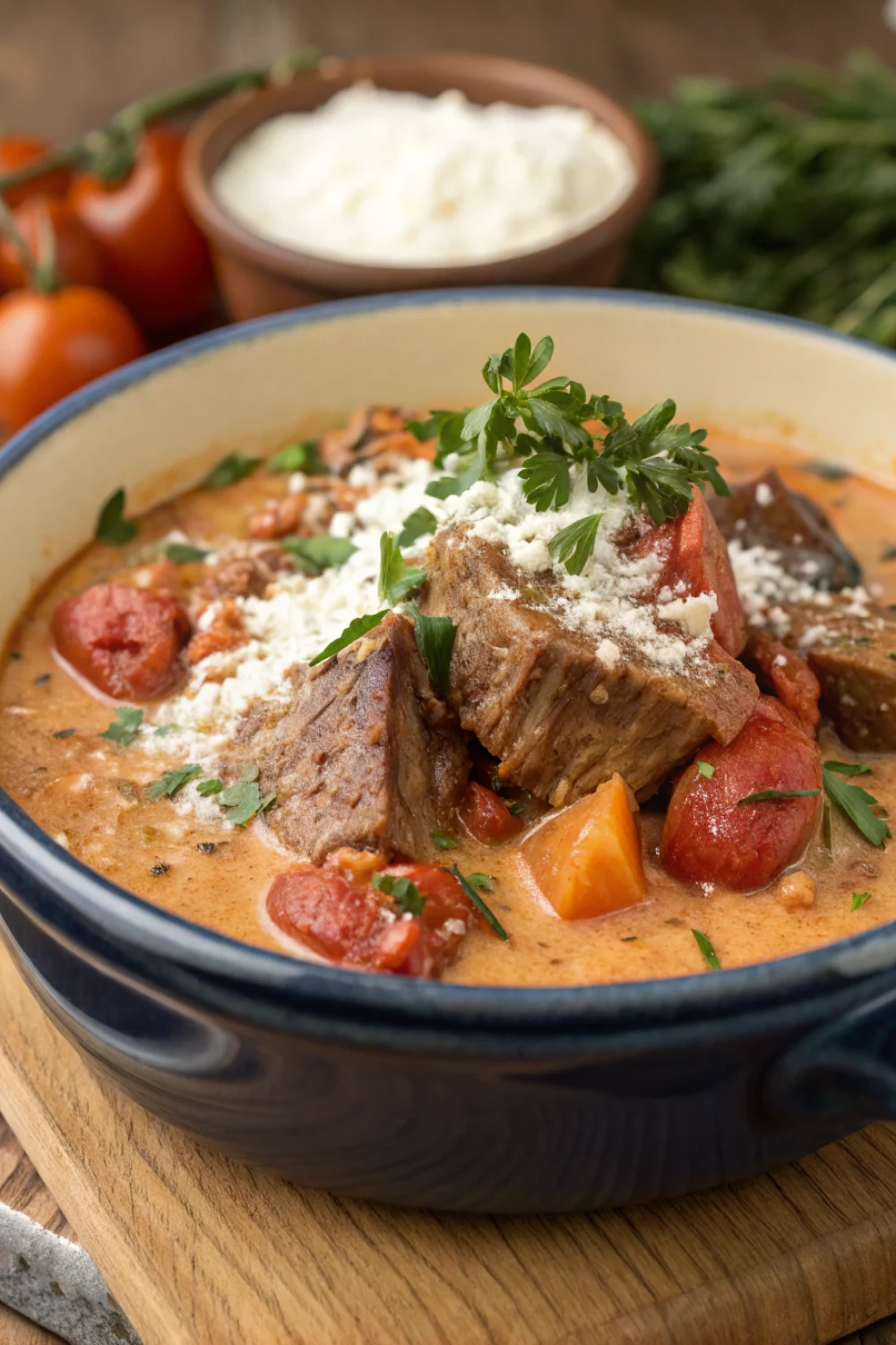 Creamy Tomato Pot Roast