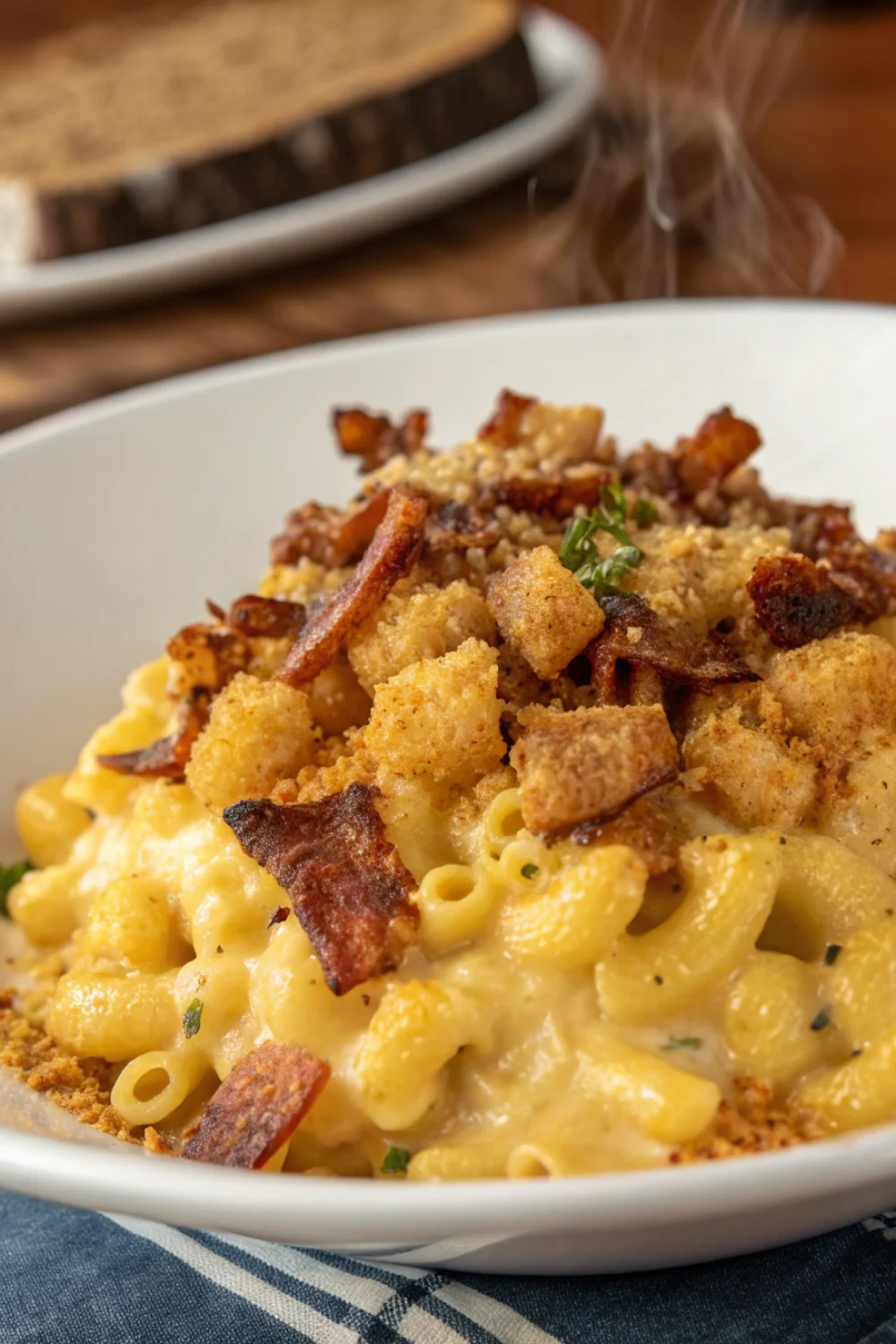 Crispy Bacon Mac and Cheese