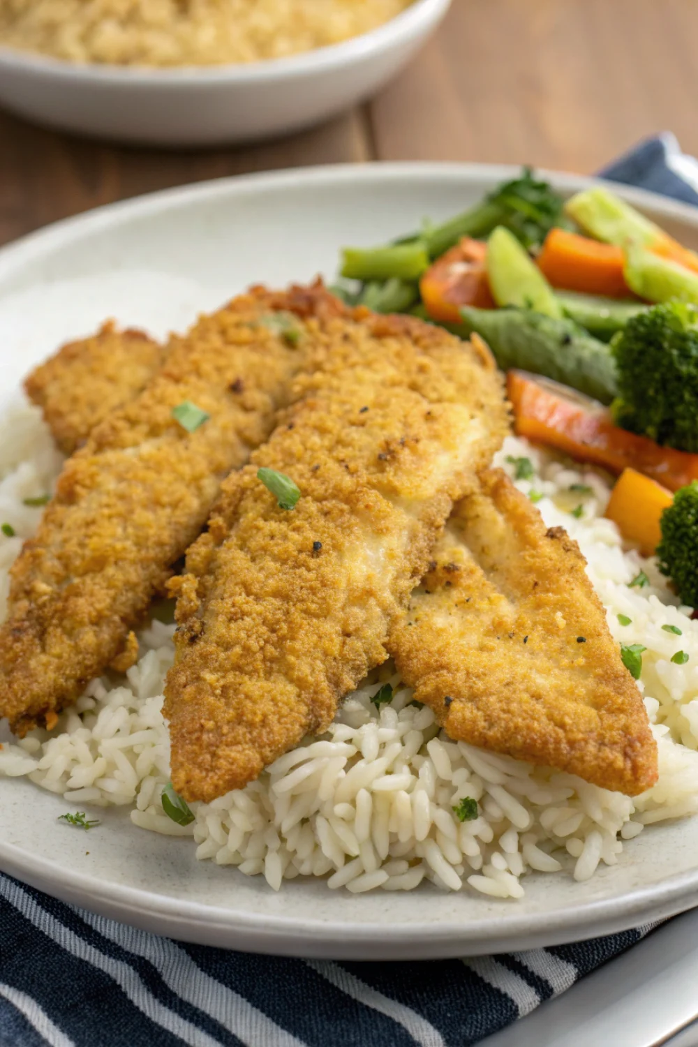 Crispy Cornmeal Catfish Fillets
