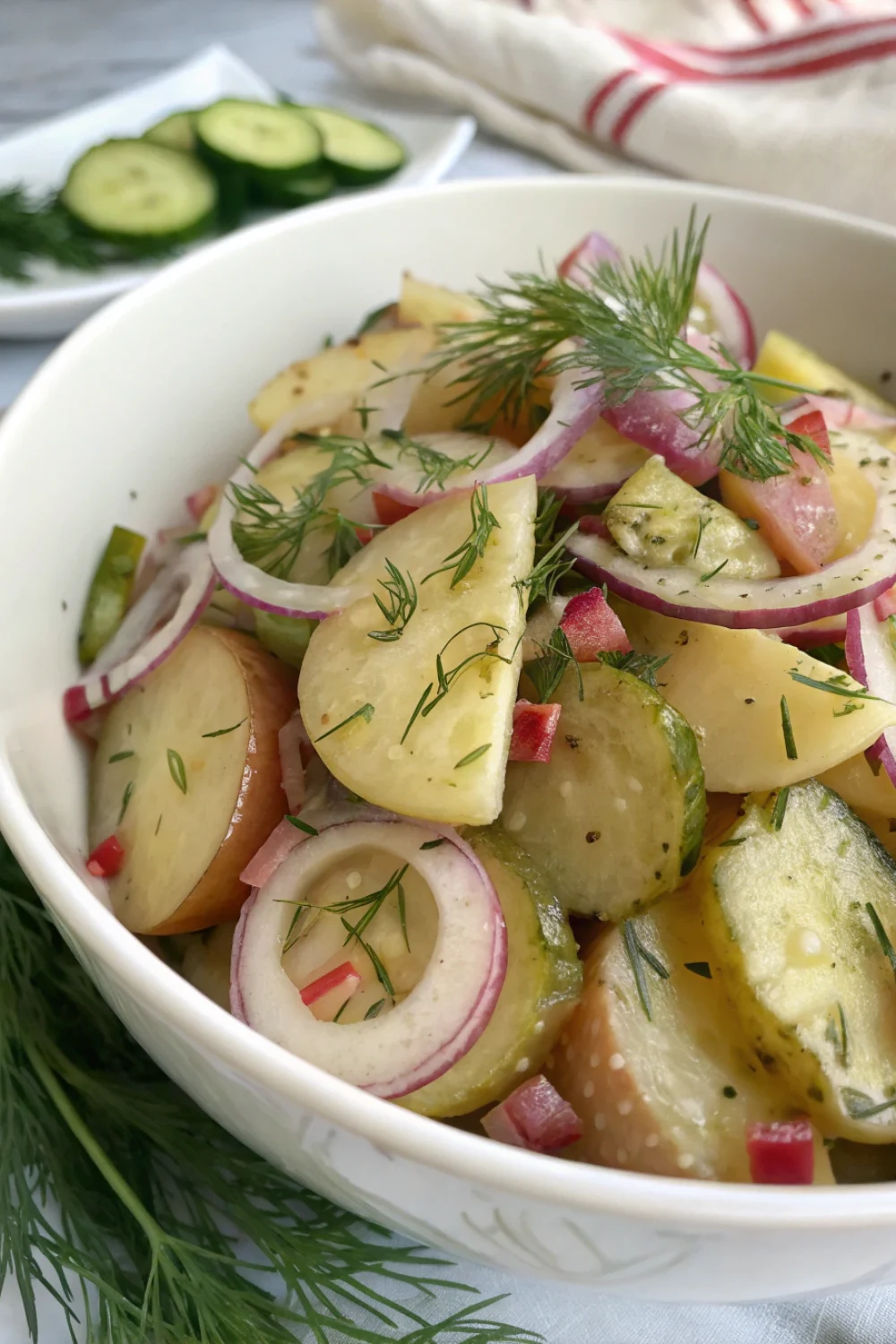 Dill Pickle Potato Salad