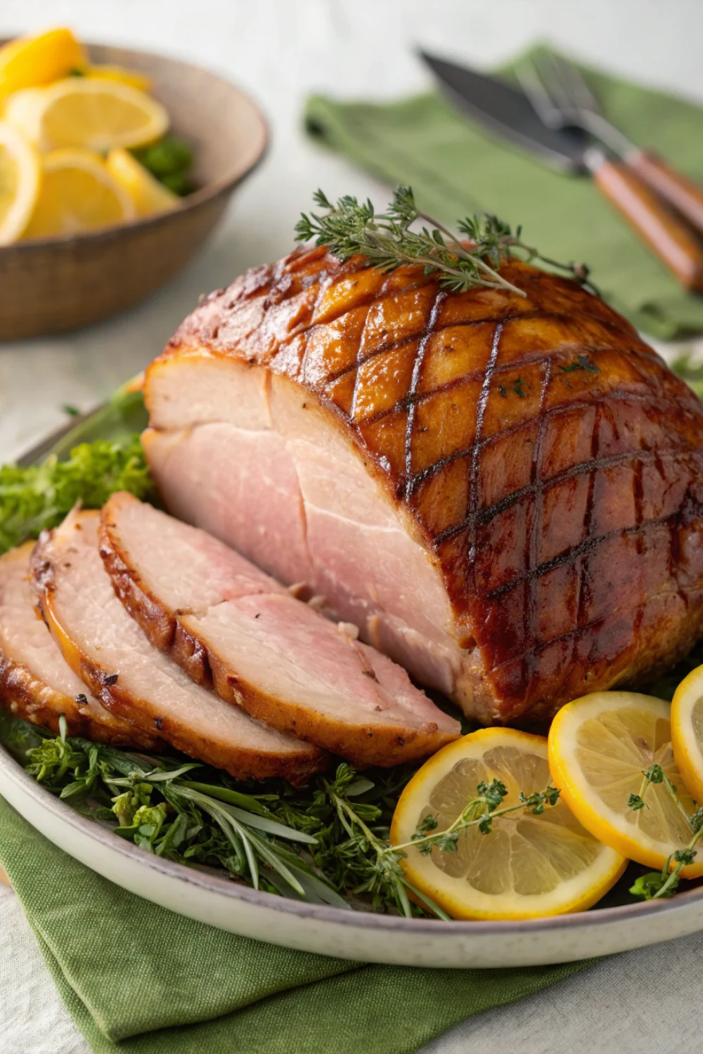 Easter Ham With Brown Sugar