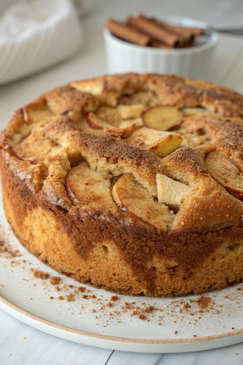 Easy Cinnamon Apple Cake