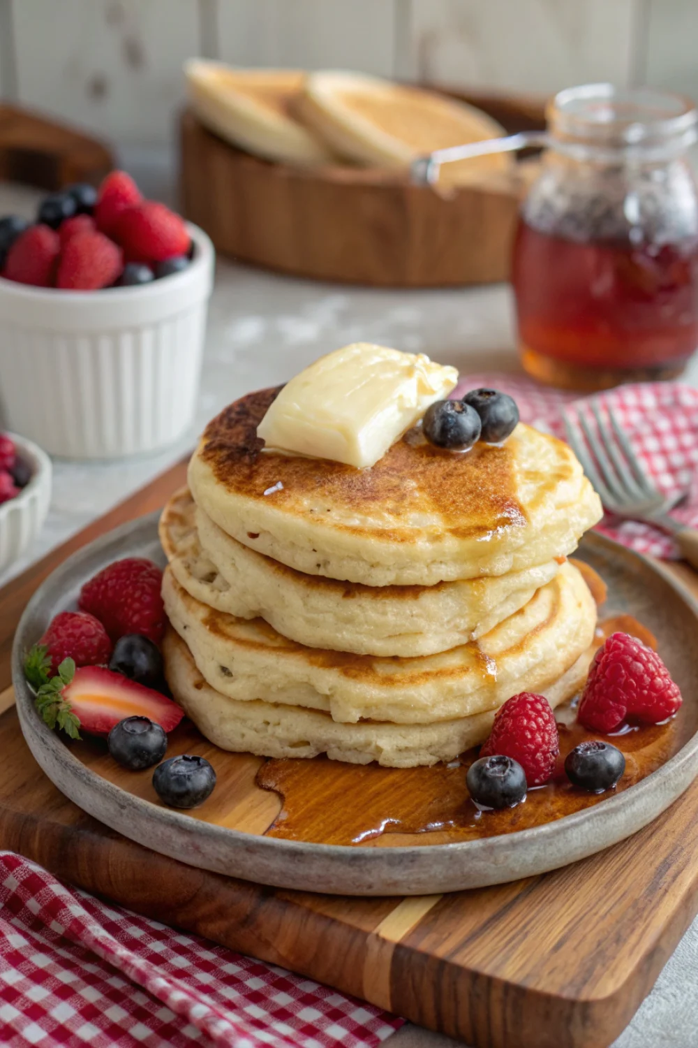 Farmhouse Buttermilk Pancakes